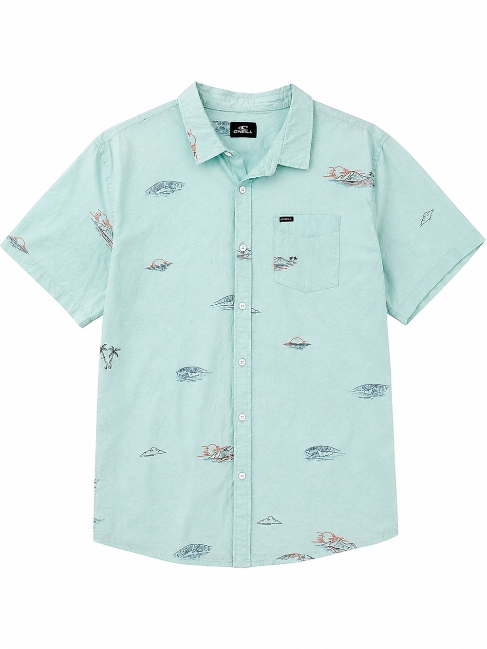 Men’s O'Neill Light Mint Short-Sleeve - Picture 1 of 5